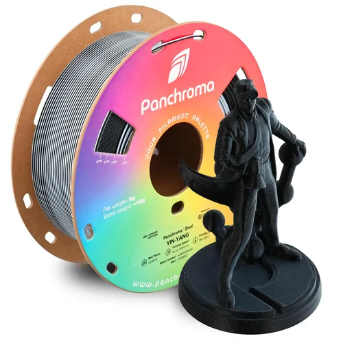 Vista 51 de Polymaker Panchroma - Filamento PLA mate de 0.07 in, 2.2 lbs, madera de Madera mate de doble degradado