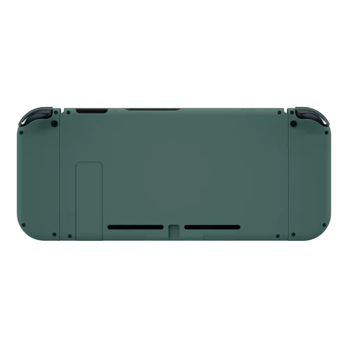 Vista 9 de eXtremeRate Soft Touch Grip Backplate for Nintendo Switch Console, NS Joycon Handheld Controller Housing with Colorful Buttons, DIY Replacement