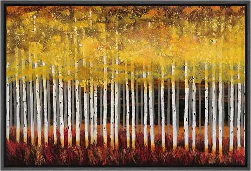 Vista 34 de SIGNFORD Lienzo impreso para pared, puesta de sol, campo de girasol, naturaleza, desierto, paisaje decorativo, relajante, tranquilo, para sala