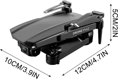 Vista 7 de Negro E99 Pro Mini Drone Wifi Fpv Quadcopter 720 P solo frontal montado cámara Wifi Fpv helicóptero plegable Quadcopter
