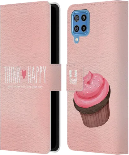 Vista 381 de Head Case Designs Assortment Cupcakes Happiness Leather Wallet Case Compatible with Samsung Galaxy A07 4G Surtido