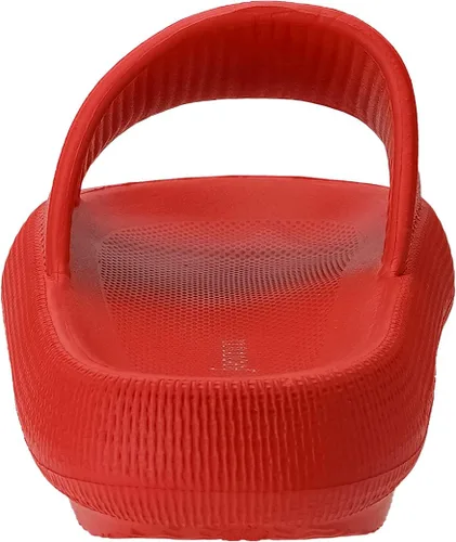 Vista 3 de Joomra - Sandalias acolchadas tipo pantuflas para mujeres y hombres, antideslizantes, de secado rápido, sandalias para baño, con suela gruesa