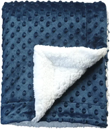 Vista 22 de CREVENT Manta de bebé de minky para niñas y niños, manta suave de felpa para recién nacidos - 30 x 40 pulgadas (Animal)