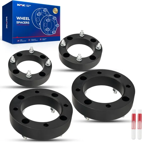 Vista 43 de KAX 4 espaciadores de rueda de ATV de 4 x 4 pulgadas y 2 pulgadas para Polaris Trail Boss 330 2003-2013, Trail Blazer 250 1990-2006, Trail Boss 325