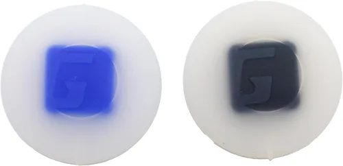 Vista 4 de Gamma Shockbuster Ring and ButtonTennis Racket Dampeners, Easy-to-Install Tennis Dampener with Zorbicon Gel Technology Minimizes Vibration During