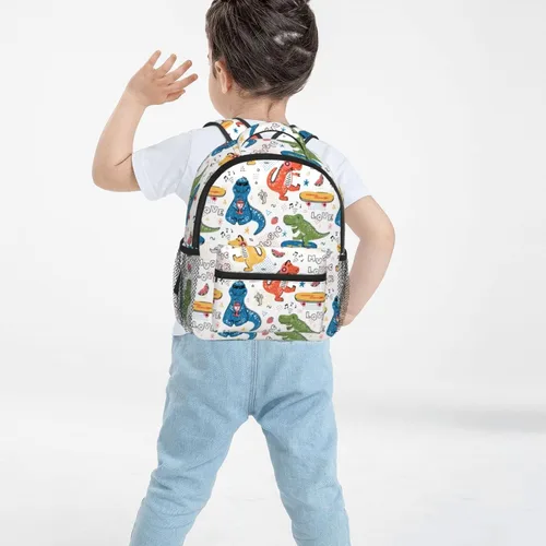 Vista 7 de Mini mochila escolar de 12 pulgadas para niños y niñas, MultiColor20, Mochilas Daypack