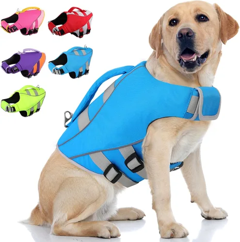 Vista 10 de Chaleco salvavidas para perros XS, chaleco salvavidas para perros pequeños, chaleco salvavidas para perros pequeños, chaleco salvavidas