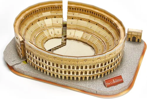 Vista 8 de CubicFun Rompecabezas 3D para niños de 8 a 10 años - Notre Dame de Paris Marrón