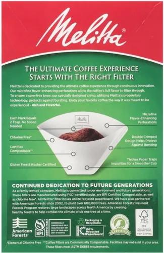 Vista 12 de Filtros de café en forma de cono, de Melitta