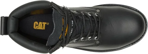 Vista 8 de CAT Botas de trabajo Second Shift con punta de acero para hombre Negro