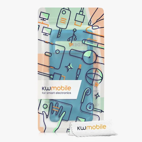 Vista 7 de kwmobile Funda Compatible con Google Pixel 6 Pro - Funda de Teléfono de Silicona TPU con Acabado Suave - Azul Caribe