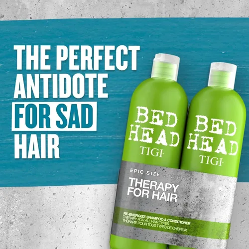 Vista 5 de TIGI Bed Head Urban Antidotes Re-Energize Champú 25.36 oz (Paquete de 2)
