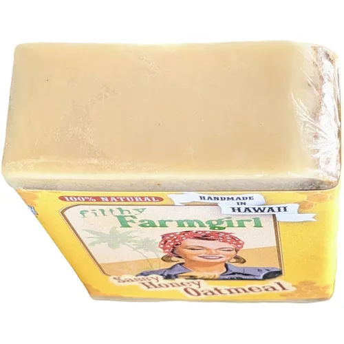 Vista 3 de Sassy Honey Avena glicerina totalmente natural BAR JABÓN Canela Avena Vainilla