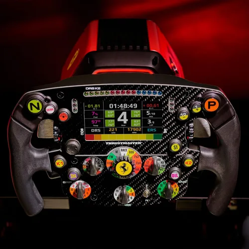 Vista 3 de Thrustmaster T818 Ferrari SF1000 Simulator, Direct Drive, Sim Racing Force Feedback Racing Wheel for PC, Officially Licensed by Ferrari (PC)