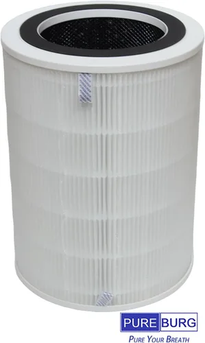 Vista 5 de PUREBURG Filtro de repuesto compatible con Proscenic A9 y Probreeze PB-P07 y Ganiza G300S, Insignia NS-APMWH2 BLITZHOME BH-AP450 TOnEnergy