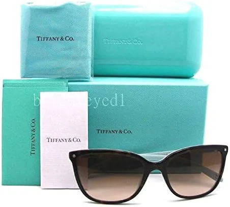 Vista 5 de Lentes de sol Tiffany TF4105HB 8134-3B Tortoise TF4105HB Cat Eyes Categoría 3, Carey