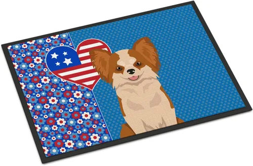 Vista 39 de Caroline's Treasures WDK5119JMAT Airedale Terrier USA - Tapete para interiores o exteriores, 24 x 36 pulgadas, tapete para puerta delantera