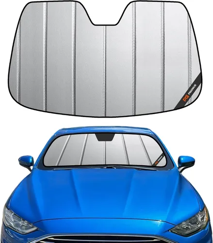 Vista 13 de Parasol para parabrisas Pigenius para Ford Focus 2012-2018 - Protección para ventana delantera