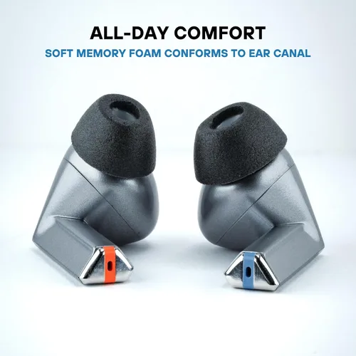 Vista 3 de Comply TrueGrip Puntas de recambio de espuma viscoelástica premium para auriculares Samsung Galaxy Buds3 Pro Comodidad mejorada, ajuste seguro