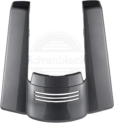 Vista 45 de Extensión de guardabarros trasero estirado para Harley Touring 2014+, whisky ámbar, sin recortes Amber Whiskey