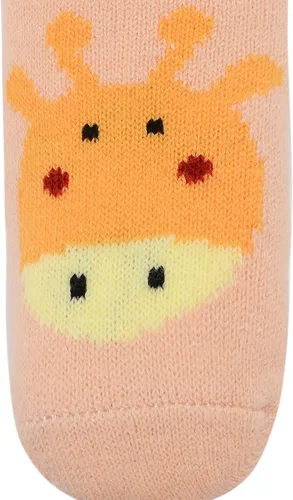 Vista 2 de Zando Calcetines peludos de Navidad para niños y niñas, calcetines térmicos gruesos y suaves, calcetines esponjosos, calcetines cálidos para niños