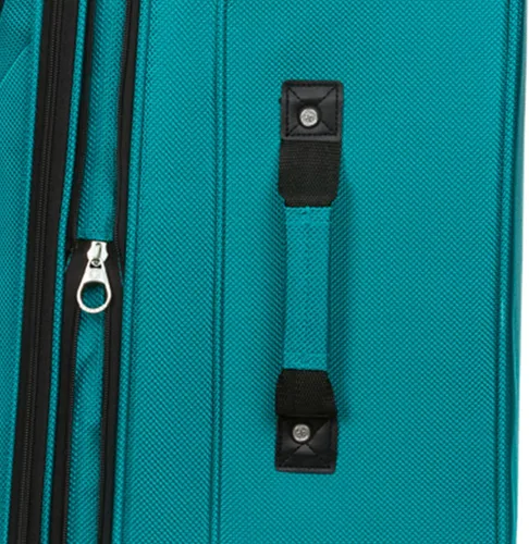 Vista 215 de SwissGear - Equipaje suave expandible Sion con ruedas, Negro