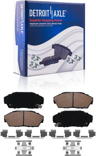 Vista 11 de Detroit Axle - Kit de freno trasero para Ford Explorer 2020-2025 2024-2025 Rotores de freno de disco Mustang Pastillas de freno de cerámica
