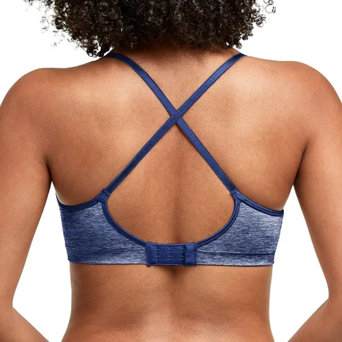 Vista 4 de Hanes womens Wireless T-shirt Bra, Moisture-wicking Convertible Smoothing Bra, Full-coverage