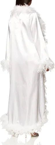Vista 2 de Rubie's womens Vintage Hollywood Marabou Robe