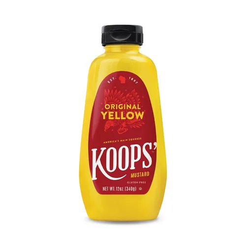 Vista 37 de Koops' Mostaza Arizona Heat - Mostaza dulce y picante, sin gluten, kosher, fabricada en Estados Unidos, a partir de semillas de mostaza de calidad