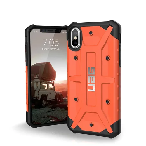 Vista 14 de URBAN ARMOR GEAR UAG - Funda protectora para iPhone Xs/X (pantalla de 5.8 pulgadas) de plasma [hielo], resistente a prueba de golpes, a prueba