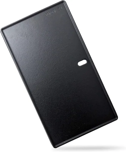 Vista 9 de Uniflasy Plancha Parrilla Reversible de Hierro Fundido para Estufa 16 7/8" Sartén Plancha Plana, Placa de Plancha Parrilla de Hierro Fundido