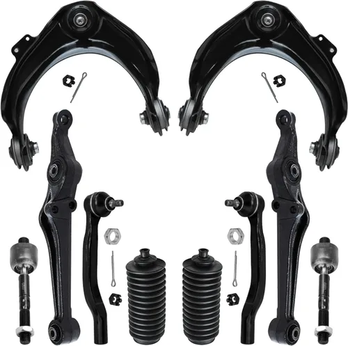 Vista 38 de Detroit Axle - Kit de suspensión delantera de 10 piezas para Chevrolet Trailblazer GMC Envoy 2004-2007 2005 2006 Soportes de brazo de control