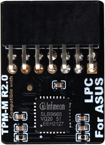 Vista 3 de TPM2.0 Módulo LPC 14Pin Módulo con Infineon SLB9665 para ASUS Motherboard Compatible con TPM-M R2.0