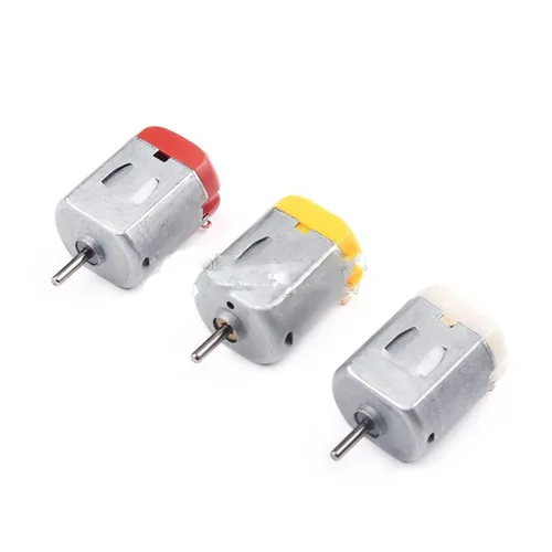 Vista 3 de Juguetes de bricolaje pequeños motores, Motor de 3v Dc, Motor de 130 Dc, Motor de coche Rc, Motor de coche Rc, Motor pequeño rojo