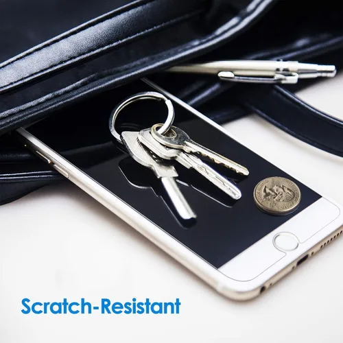 Vista 6 de JETech - Protector de pantalla para iPhone 6 Plus y iPhone 6s Plus, 5.5 pulgadas, película de vidrio templado, 2