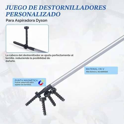 Vista 6 de Botón de interruptor de gatillo de metal para aspiradora Dyson V10 V11 SV12