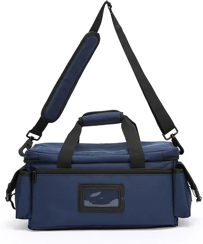 Vista 8 de Bolsa Médica, Bolsa de Primeros Auxilios, Bolsa de Emergencia, Organizador Profesional Bolsa de Trauma para Primeros Respondedores con Divisores