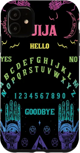 Vista 8 de iPhone 16 Scary Horror Halloween Ouija Board Goth Cell Phone Case Gift Case