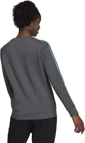 Vista 73 de adidas Sudadera Essentials de forro polar con 3 rayas para mujer