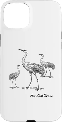 Vista 9 de Sandhill Crane Bird Ornithology Case for iPhone 17