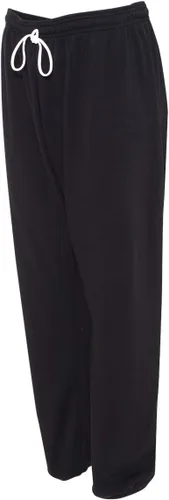 Vista 2 de Bella + Canvas - Pantalón largo de forro polar para hombre, color negro