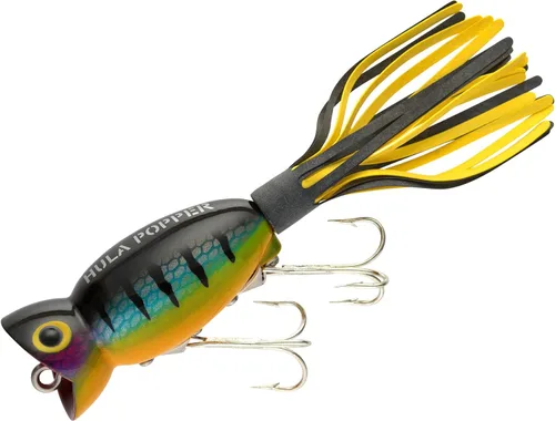 Vista 17 de Arbogast Hula Popper - Señuelo de pesca para lubina de agua superficial