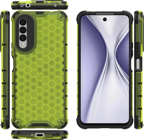 Vista 240 de Funda para Honor Magic3 5G, funda para Honor Magic3 5G Case 2 en 1 Funda para teléfono Negro
