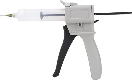 Vista 6 de Pistola de pegamento dispensador de 1.0 fl oz, dispensador dispensador de mezcla, pistola AB, dispensador manual, pistola de pegamento, kit