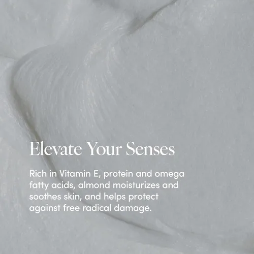 Vista 3 de LATHER Crema de afeitar de almendras para pieles sensibles Crema de afeitar sin fragancia para mujeres y hombres Crema de afeitar hidratante e