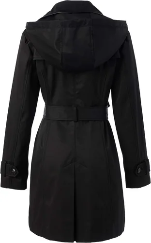 Vista 2 de GUESS Gabardina de doble botonadura para mujer