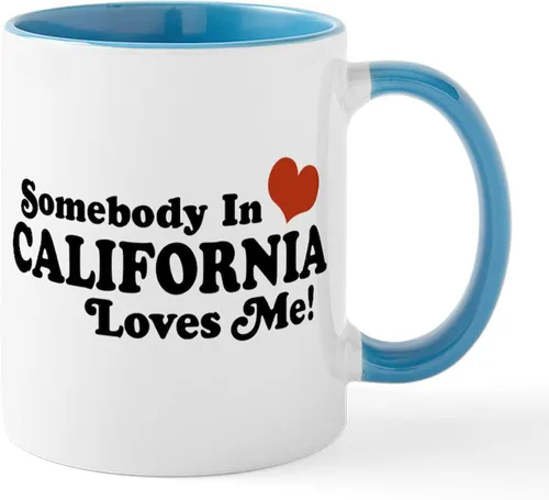 Vista 119 de CafePress Taza de café de cerámica de 11 oz (11.0 fl oz) de San Francisco Blanco - Taza San Francisco