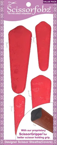 Vista 72 de Fundas protectoras para tijeras de diseño, para pequeñas tijeras de bordado, color verde mar, #SS-7