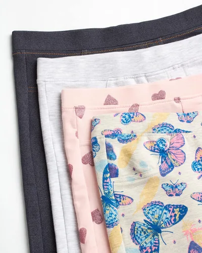 Vista 5 de VIGOSS Bermuda Shorts para niñas (4 unidades)
